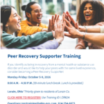 Peer Recovery Supporter Training