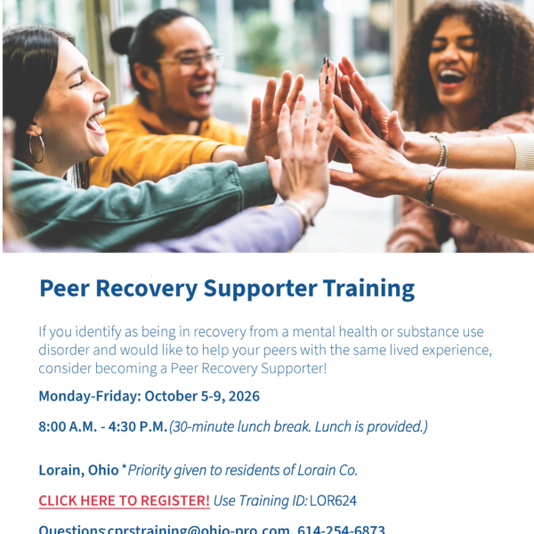Peer Recovery Supporter Training