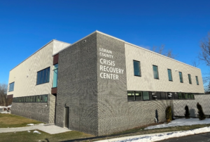 The outside of the Lorain County Crisis Recovery Center building