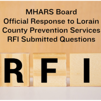 Lorain County Prevention Services Request for Information (RFI) Official Responses to Submitted Questions